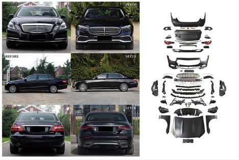 MERCEDES W212 (2011-2013) İÇİN 2020+ W213 EXCLUSIVE GÖRÜNÜM FULL FACELIFT BODY KIT